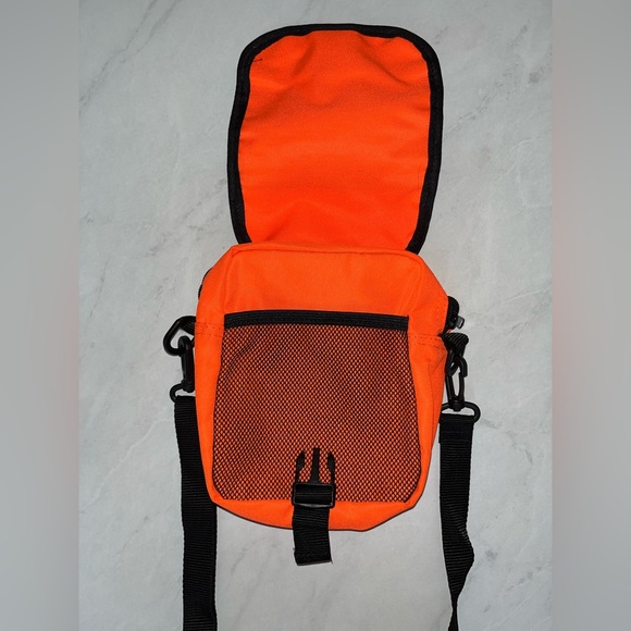 Neon orange crossbody festival bag - Picture 4 of 4